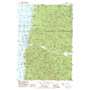 Yachats USGS topographic map 44124c1