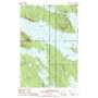 Pemadumcook Lake USGS topographic map 45068f8