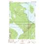 Brassua Lake East USGS topographic map 45069f7