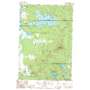 Louise Mountain USGS topographic map 45070d7