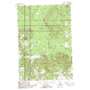 Saunders Creek USGS topographic map 45084a4
