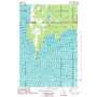 Peninsula Point USGS topographic map 45086f8
