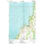 Egg Harbor USGS topographic map 45087a3