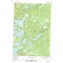 Julia Lake USGS topographic map 45089g1