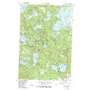 Lake Tomahawk USGS topographic map 45089g5