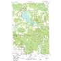Spooner Lake USGS topographic map 45091g7