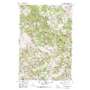 Home Creek Butte USGS topographic map 45105e8