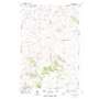 Harris Buttes USGS topographic map 45105h5