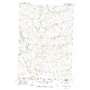 Pass Creek East USGS topographic map 45107a3