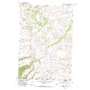 Willow Creek Dam Sw USGS topographic map 45107a6