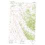 Pompeys Pillar USGS topographic map 45107h8