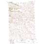 Woody Mountain Nw USGS topographic map 45108f2