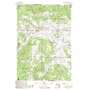 Lincoln Mountain USGS topographic map 45111a3