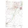 Dillon West USGS topographic map 45112b6