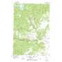 Delmoe Lake USGS topographic map 45112h3