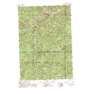 Gant Ridge USGS topographic map 45114b4