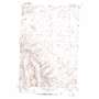 Dalreed Butte USGS topographic map 45119f8