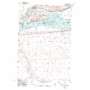 Crow Butte USGS topographic map 45119g7