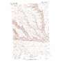 Douty Canyon USGS topographic map 45120h1