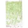White Pine Buttes USGS topographic map 45120h8