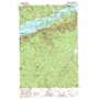 Multnomah Falls USGS topographic map 45122e1