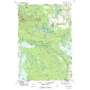 Driggs Lake USGS topographic map 46086d2