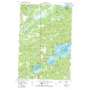 Pioneer Lake USGS topographic map 46089a2