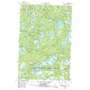 Tenderfoot Lake USGS topographic map 46089b5