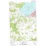 Ashland West USGS topographic map 46090e8