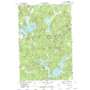 Moose Lake USGS topographic map 46091a1