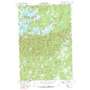 Namekagon Lake USGS topographic map 46091b1