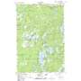 Minong Flowage USGS topographic map 46091b8