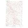 Mcginnis Butte Sw USGS topographic map 46107g4