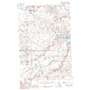 Winnett South USGS topographic map 46108h3