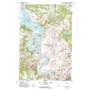 Beartooth Mountain USGS topographic map 46111h8