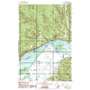 Oak Point USGS topographic map 46123b2
