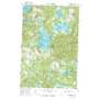 Strawberry Lake USGS topographic map 47095a6