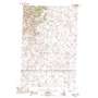Brusett USGS topographic map 47107d3