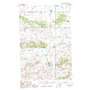 Grass Range USGS topographic map 47108a7