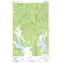 Newman Lake USGS topographic map 47117g1