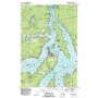 Squaxin Island USGS topographic map 47122b8
