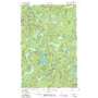 Bootleg Lake USGS topographic map 48092a2