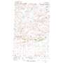 Hall Coulee USGS topographic map 48113h2
