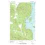 Priest Lake Sw USGS topographic map 48116e8