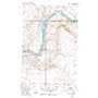 Trefry Canyon USGS topographic map 48119a3