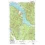 Lake Whatcom USGS topographic map 48122f3