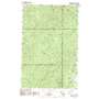Gunderson Mountain USGS topographic map 48124a4