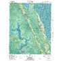 Coinjock USGS topographic map 36075c8