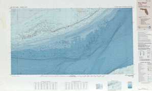 Key West topographical map