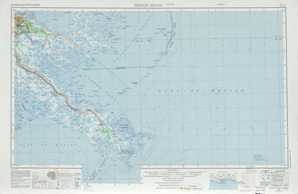 South of Breton Sound topographical map